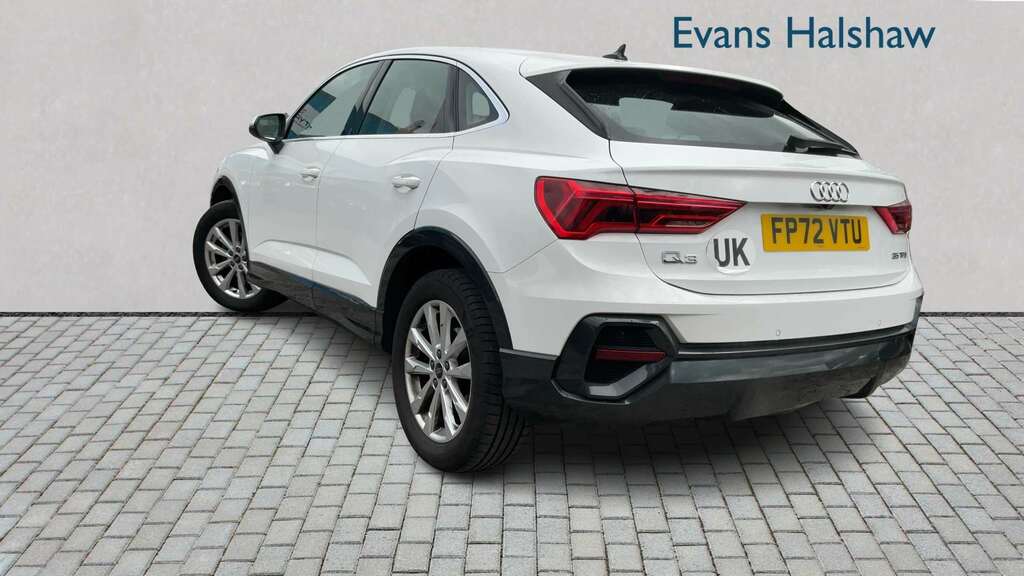 Audi Q3 35 Tfsi Sport S Tronic 2022 FP72VTU White #2