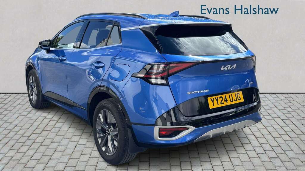 Kia Sportage 1.6T Gdi Hev Gt-line 2024 YY24UJG Blue #5