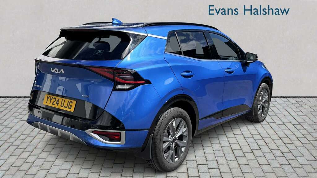 Kia Sportage 1.6T Gdi Hev Gt-line 2024 YY24UJG Blue #3