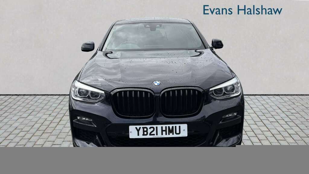 BMW X4 Xdrive30d Mht M Sport 2021 YB21HMU Black #4
