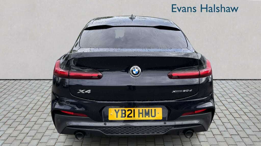 BMW X4 Xdrive30d Mht M Sport 2021 YB21HMU Black #5
