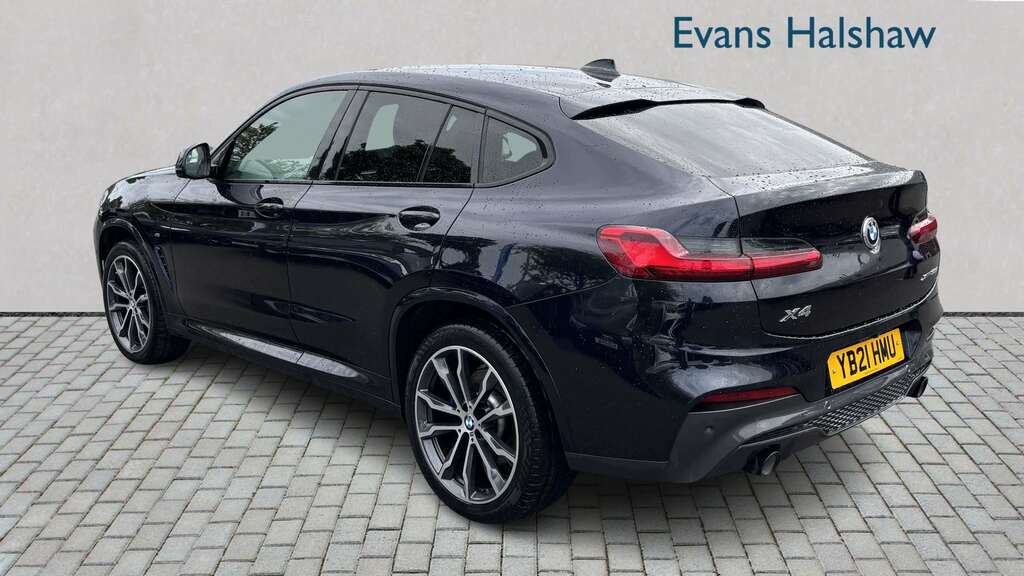 BMW X4 Xdrive30d Mht M Sport 2021 YB21HMU Black #2