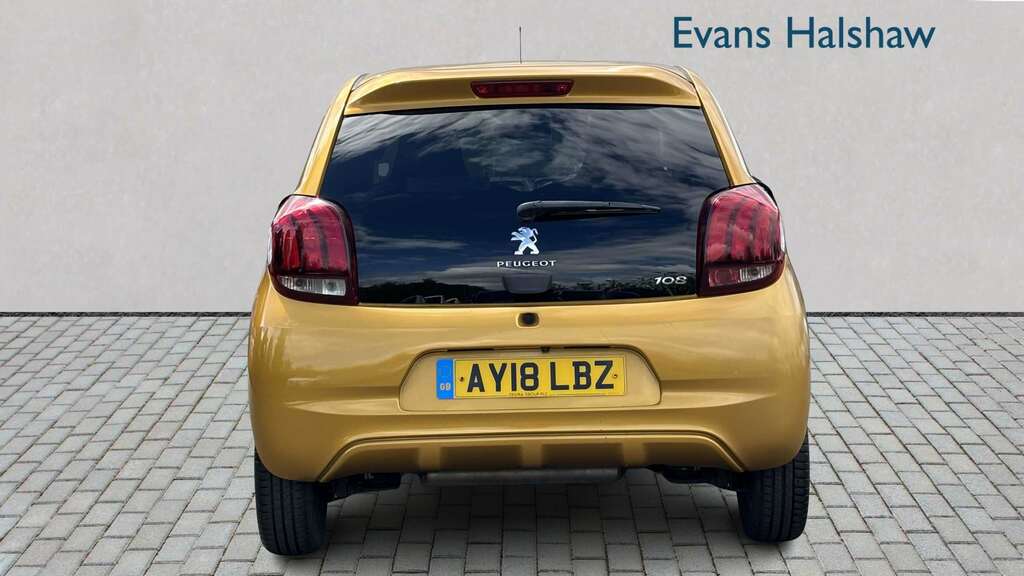 Peugeot 108 1.2 Puretech Allure 2018 AY18LBZ Yellow #3