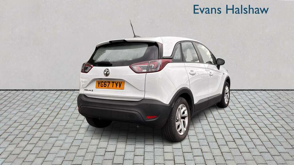 Vauxhall Crossland X 1.2 Se Nav 2018 YC67TYV White #3