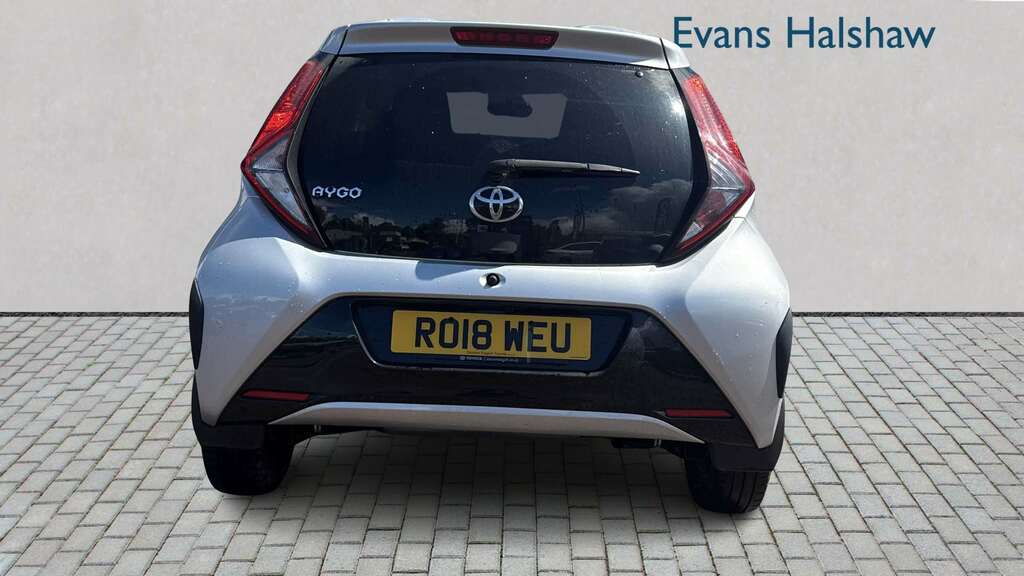 Toyota Aygo 1.0 Vvt-i X-plore 2018 RO18WEU Silver #5
