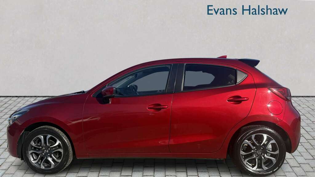 Mazda 2 1.5 Sport Nav 2018 NY68GDO Red #4