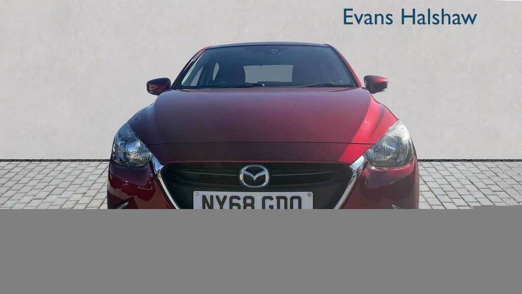 Mazda 2 1.5 Sport Nav 2018 NY68GDO Red #2