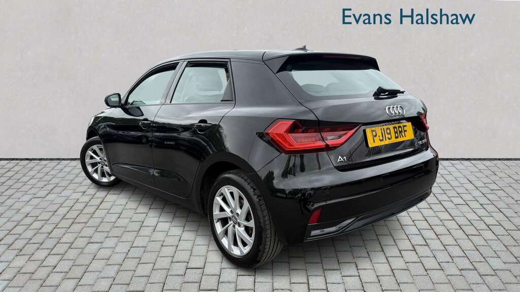 Audi A1 35 Tfsi Sport 2019 PJ19BRF Black #2