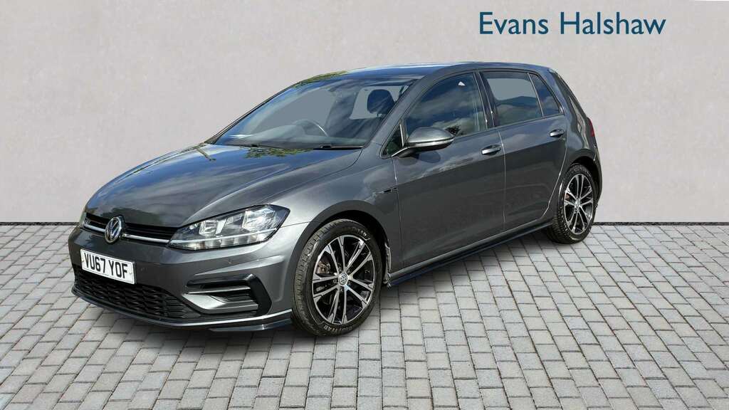 Volkswagen Golf 1.5 Tsi Evo 150 R-line 2017 VU67YOF Grey #3
