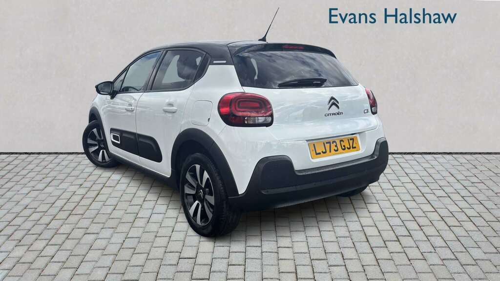 Citroen C3 1.2 Puretech Plus 2024 LJ73GJZ White #2