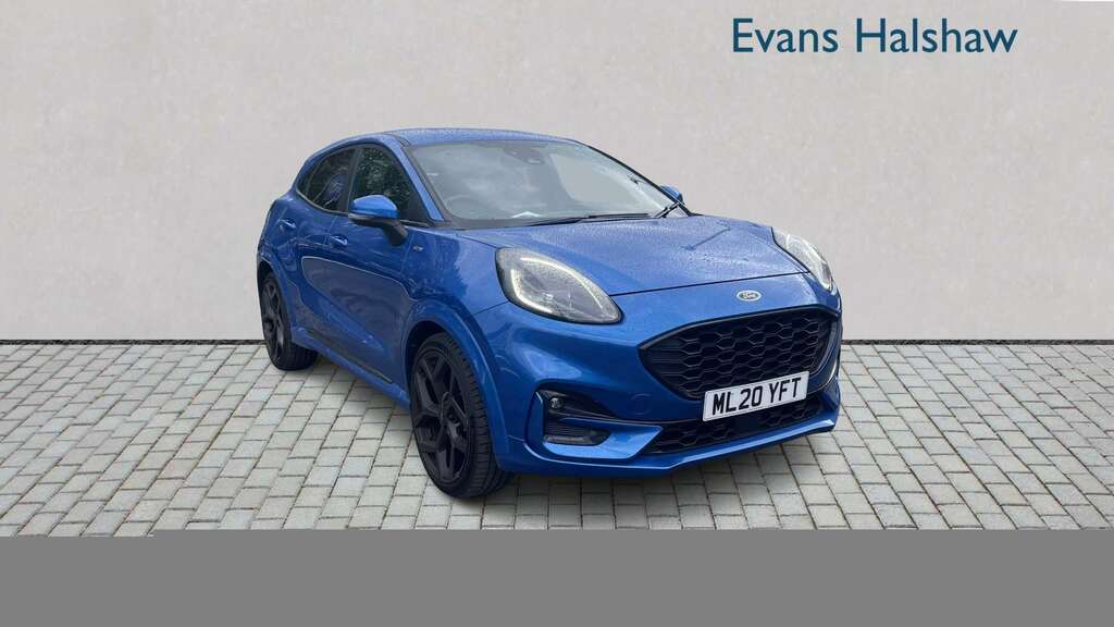 Ford Puma 1.0 Ecoboost Hybrid Mhev St-line X 2020 Blue