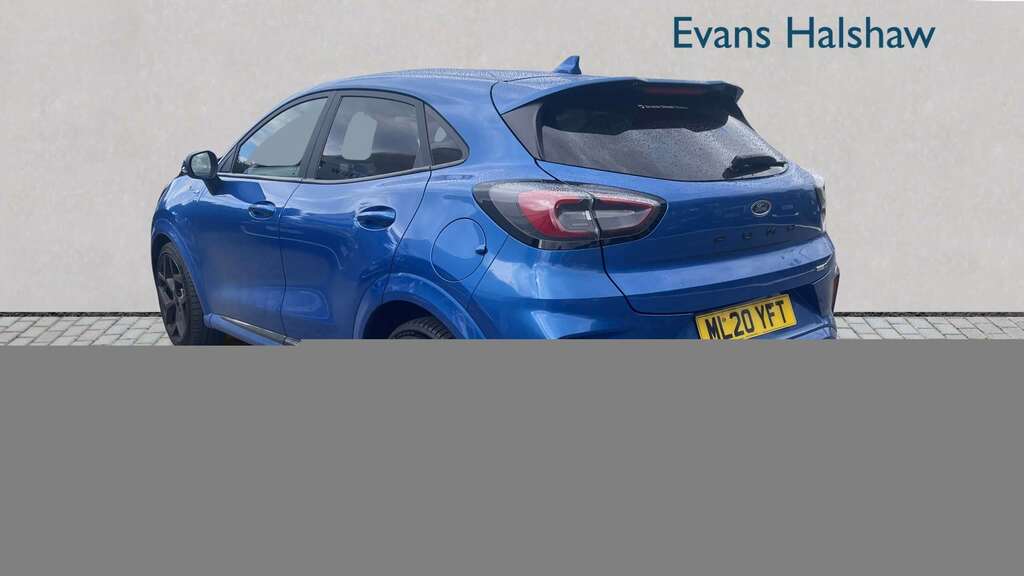 Ford Puma 1.0 Ecoboost Hybrid Mhev St-line X 2020 ML20YFT Blue #4