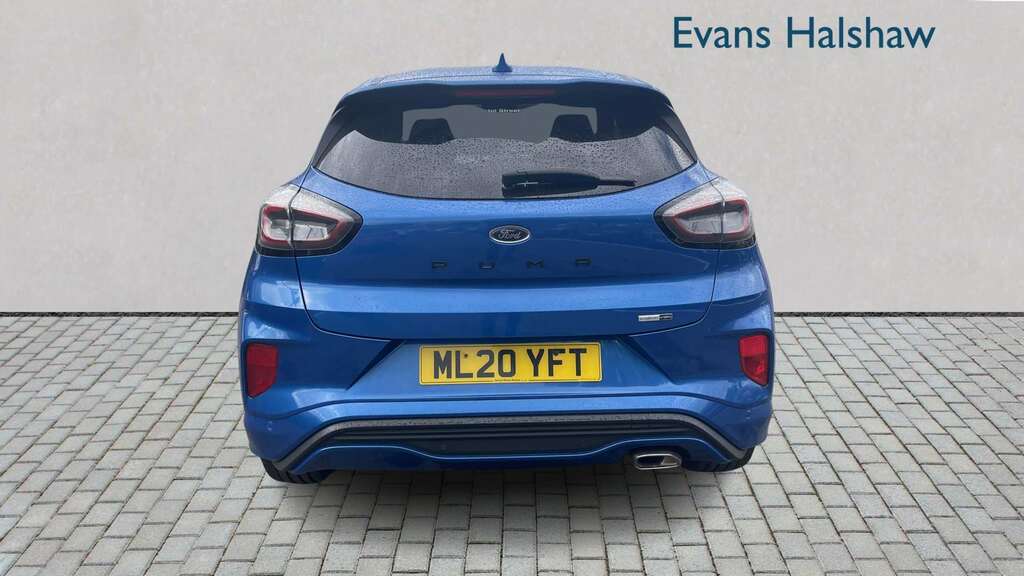 Ford Puma 1.0 Ecoboost Hybrid Mhev St-line X 2020 ML20YFT Blue #3