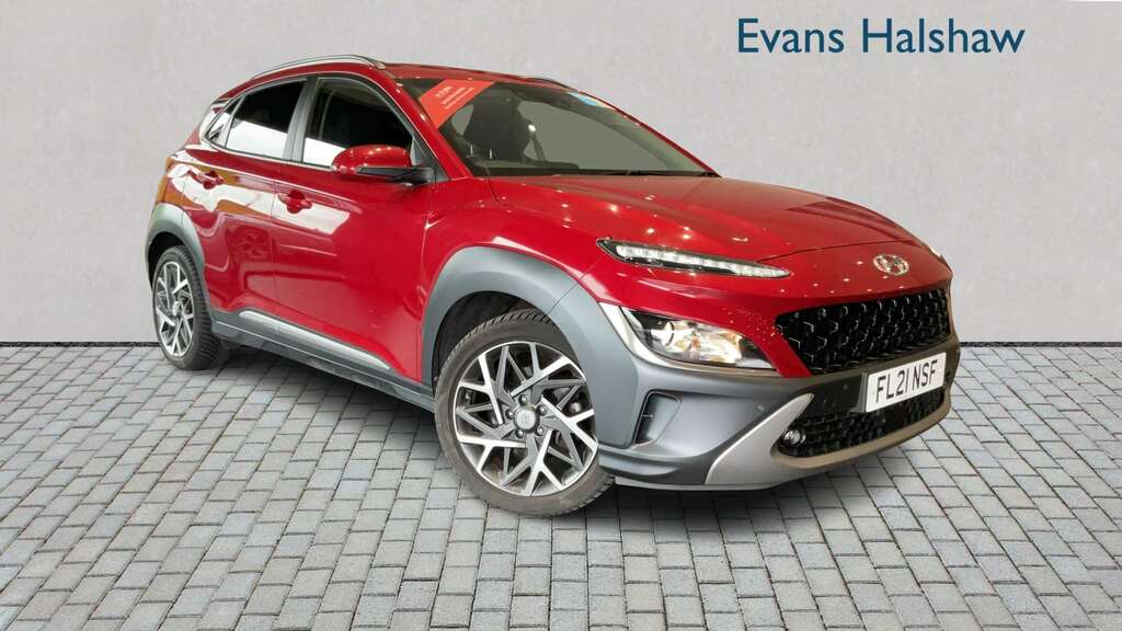 Hyundai Kona 1.6 Gdi Hybrid Premium Dct 2021 Red