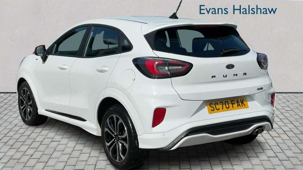 Ford Puma 1.0 Ecoboost Hybrid Mhev St-line 2021 SC70FAK White #2