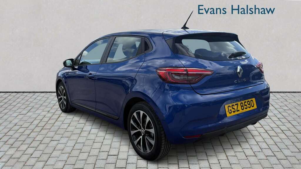 Renault Clio 1.6 E-tech Full Hybrid 145 Evolution 2023 GSZ8590 Blue #4
