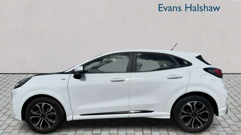 Ford Puma 1.0 Ecoboost Hybrid Mhev St-line Dct 2022 AO22NMX White #3