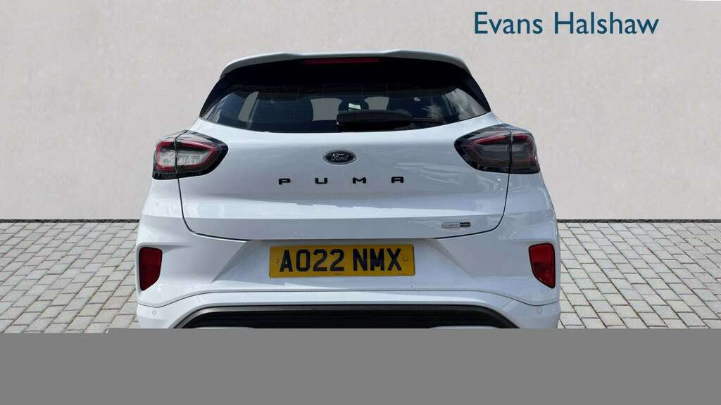 Ford Puma 1.0 Ecoboost Hybrid Mhev St-line Dct 2022 AO22NMX White #6