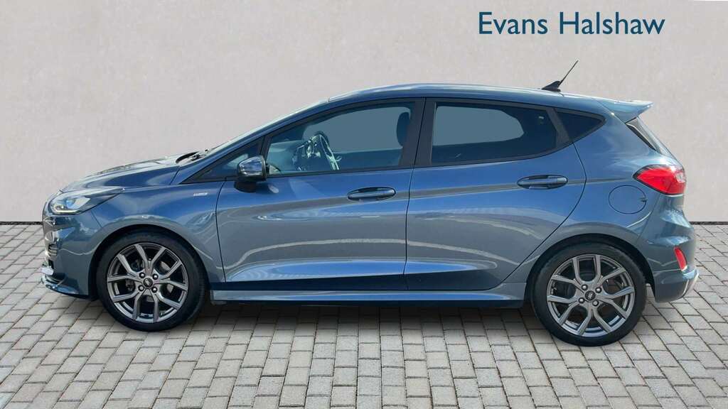 Ford Fiesta 1.0 Ecoboost St-line 2023 YO23ODJ Blue #4
