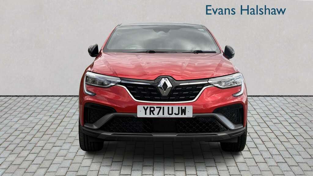 Renault Arkana 1.6 E-tech Hybrid 145 R.s. Line 2021 YR71UJW Red #4