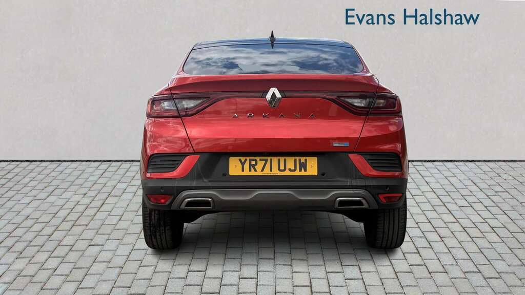 Renault Arkana 1.6 E-tech Hybrid 145 R.s. Line 2021 YR71UJW Red #5