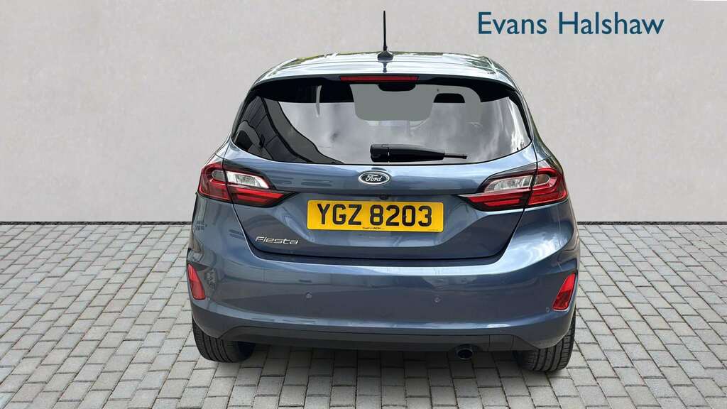 Ford Fiesta 1.0 Ecoboost Titanium X 2023 YGZ8203 Blue #4