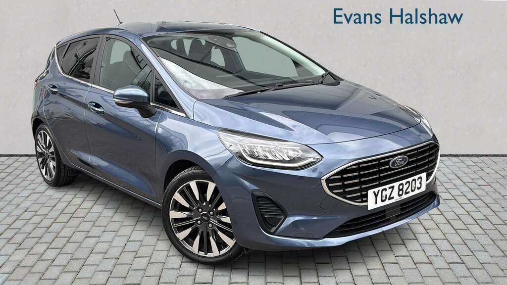Ford Fiesta 1.0 Ecoboost Titanium X 2023 Blue