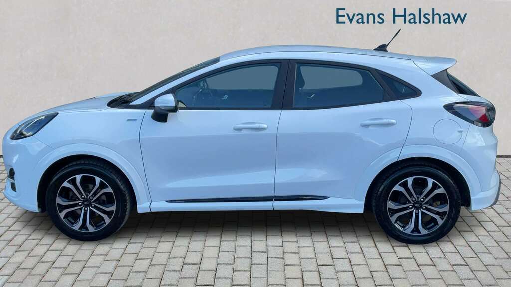 Ford Puma 1.0 Ecoboost Hybrid Mhev St-line 2023 SH73NNW White #3