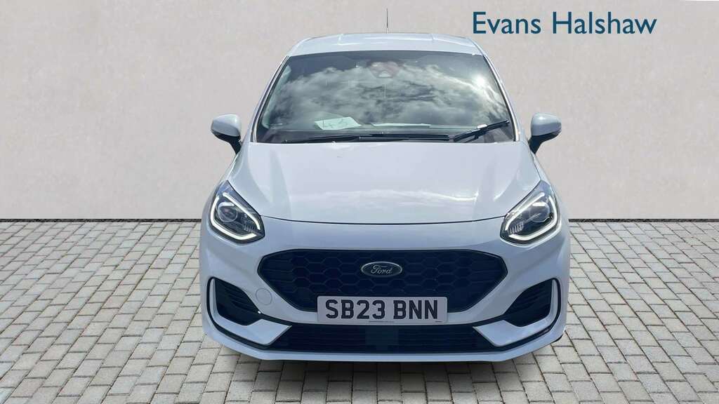 Ford Fiesta 1.0 Ecoboost Hybrid Mhev 125 St-line X 2023 SB23BNN White #4