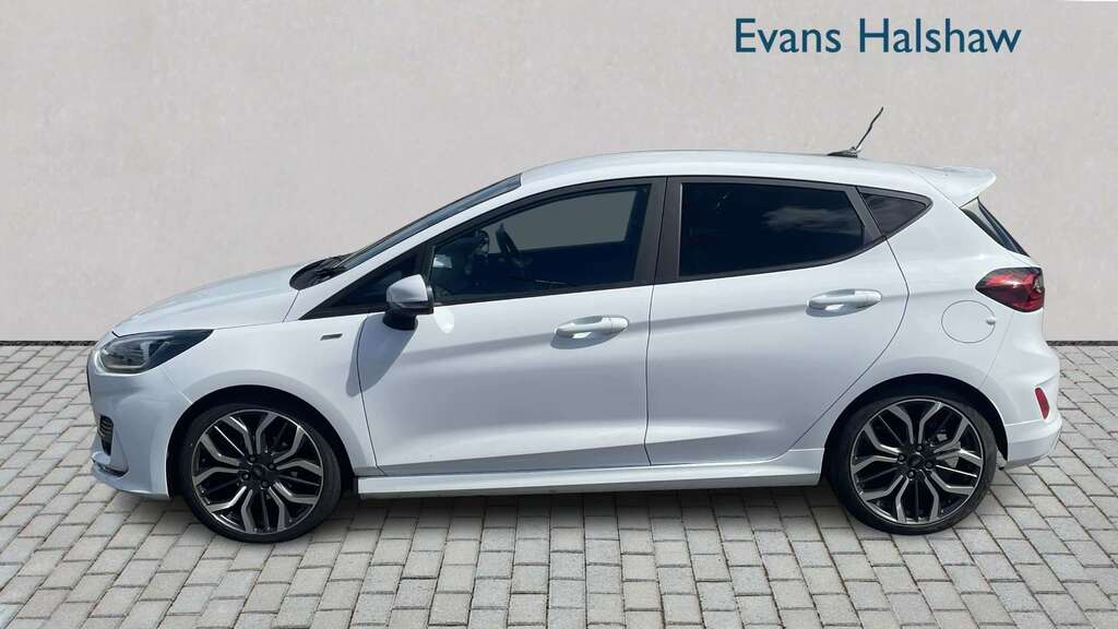 Ford Fiesta 1.0 Ecoboost Hybrid Mhev 125 St-line X 2023 SB23BNN White #6