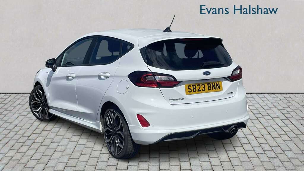 Ford Fiesta 1.0 Ecoboost Hybrid Mhev 125 St-line X 2023 SB23BNN White #2