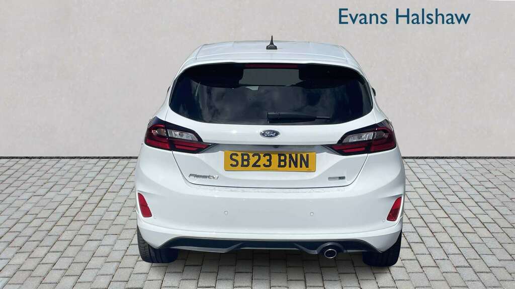 Ford Fiesta 1.0 Ecoboost Hybrid Mhev 125 St-line X 2023 SB23BNN White #3