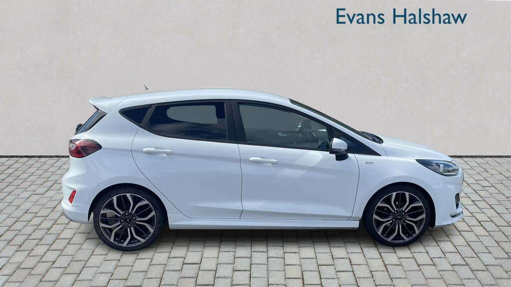 Ford Fiesta 1.0 Ecoboost Hybrid Mhev 125 St-line X 2023 SB23BNN White #5