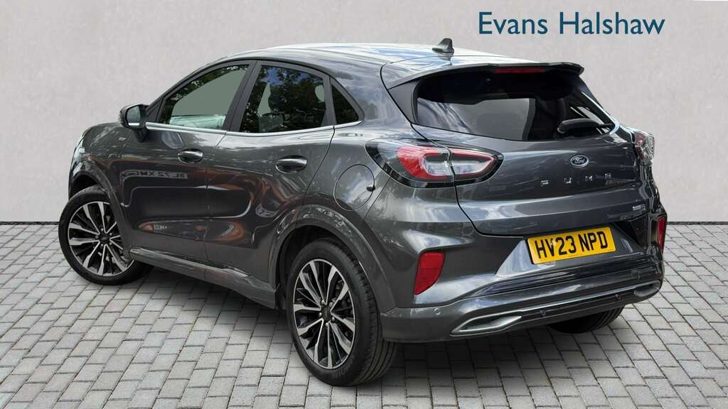 Ford Puma 1.0 Ecoboost Hybrid Mhev 155 St-line Vignale 2 HV23NPD Grey #2