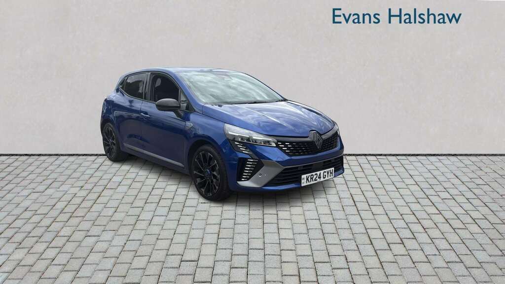 Renault Clio 1.6 E-tech Full Hybrid 145 Esprit Alpine Blue