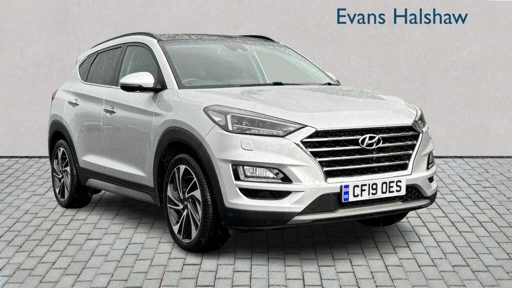 Hyundai Tucson 1.6 Tgdi 177 Premium Se 2Wd Dct 2019 CF19OES Silver