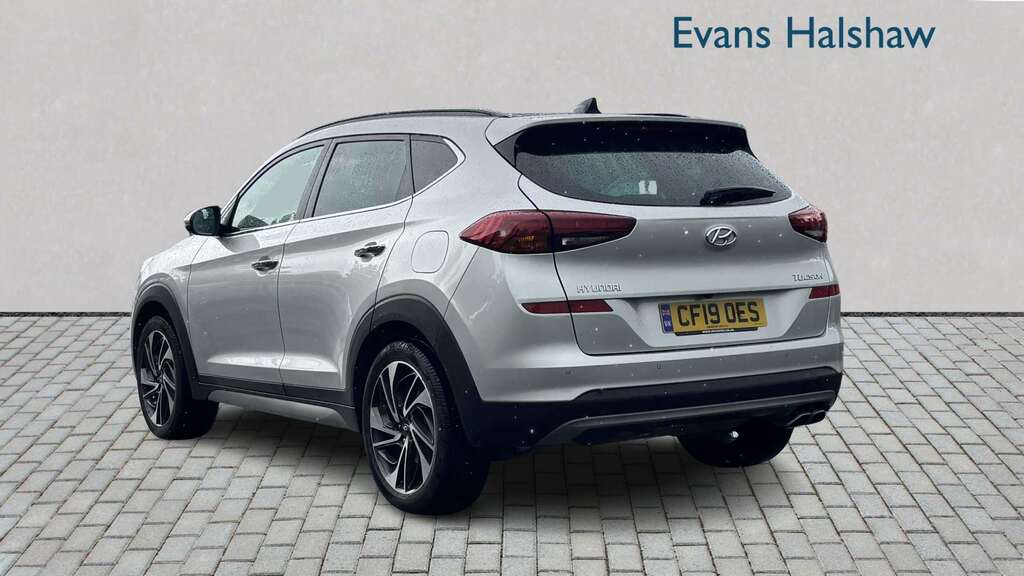 Hyundai Tucson 1.6 Tgdi 177 Premium Se 2Wd Dct 2019 CF19OES Silver #2