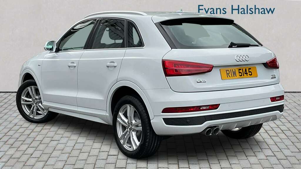 Audi Q3 2.0 Tdi Quattro S Line Edition S Tronic 2017 RIW5145 White #2