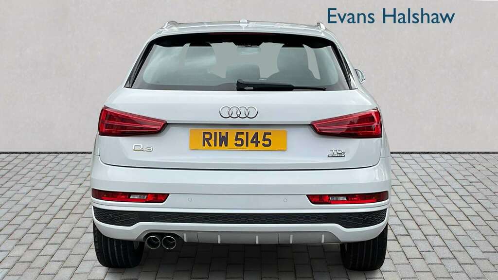 Audi Q3 2.0 Tdi Quattro S Line Edition S Tronic 2017 RIW5145 White #5