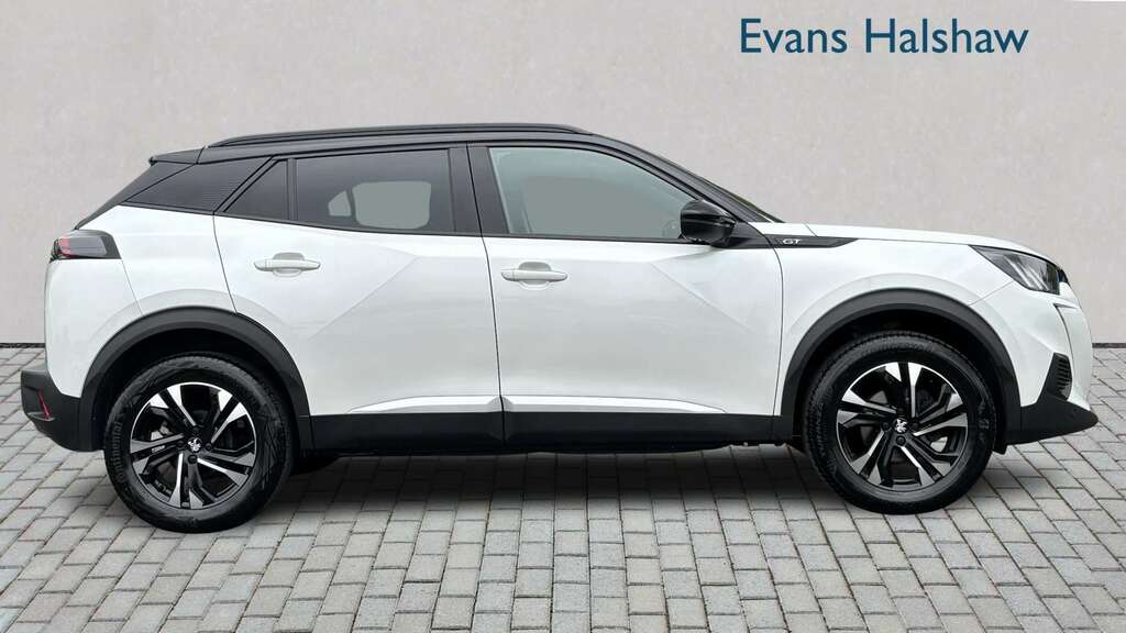 Peugeot 2008 1.2 Puretech 130 Gt Eat8 2023 CK61CAL White #5