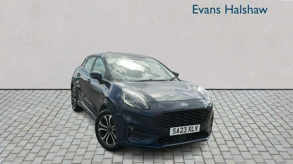 Ford Puma 1.0 Ecoboost Hybrid Mhev St-line Dct 2023 Blue