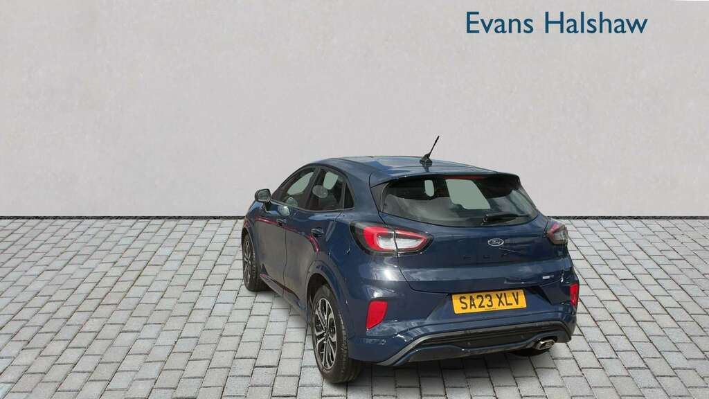 Ford Puma 1.0 Ecoboost Hybrid Mhev St-line Dct 2023 SA23XLV Blue #5