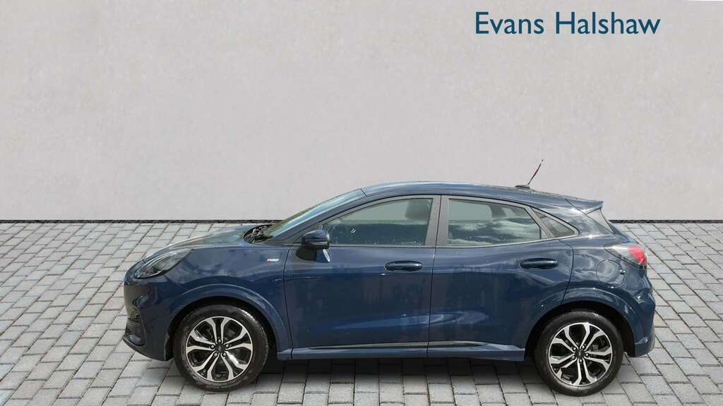 Ford Puma 1.0 Ecoboost Hybrid Mhev St-line Dct 2023 SA23XLV Blue #3