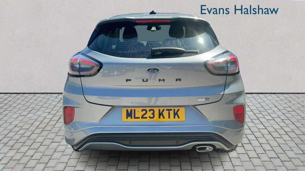 Ford Puma 1.0 Ecoboost Hybrid Mhev St-line Dct 2023 ML23KTK Silver #4