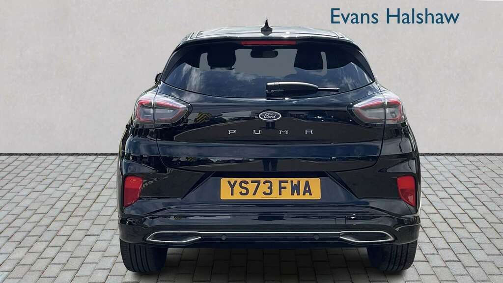 Ford Puma 1.0 Ecoboost Hybrid Mhev 155 St-line Vignale 2 YS73FWA Black #5