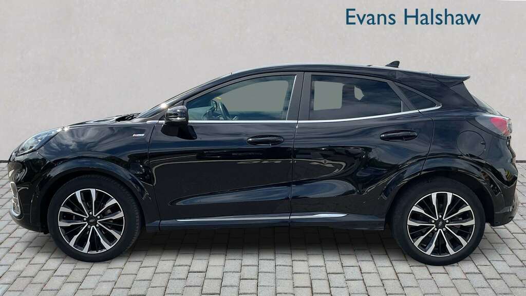 Ford Puma 1.0 Ecoboost Hybrid Mhev 155 St-line Vignale 2 YS73FWA Black #3