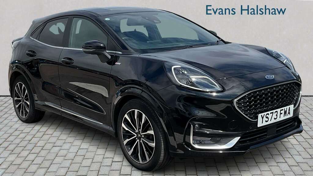 Ford Puma 1.0 Ecoboost Hybrid Mhev 155 St-line Vignale 2 Black