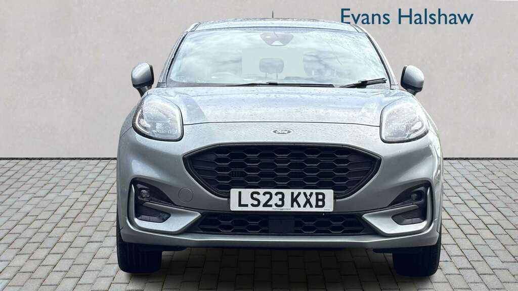 Ford Puma 1.0 Ecoboost Hybrid Mhev St-line Dct 2023 LS23KXB Silver #3