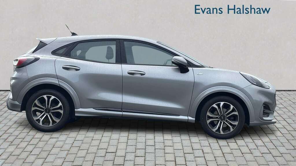 Ford Puma 1.0 Ecoboost Hybrid Mhev St-line Dct 2023 LS23KXB Silver #5
