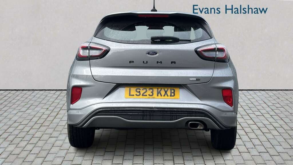Ford Puma 1.0 Ecoboost Hybrid Mhev St-line Dct 2023 LS23KXB Silver #4